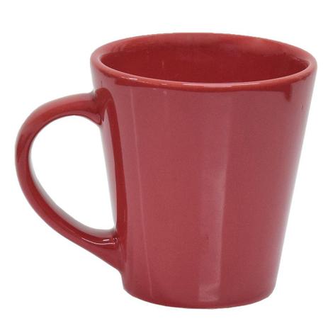 Caneca em Porcelana 250ml - Vermelha - Oxford Menor preço em Caneca em Porcelana 250ml - Vermelha - Oxford