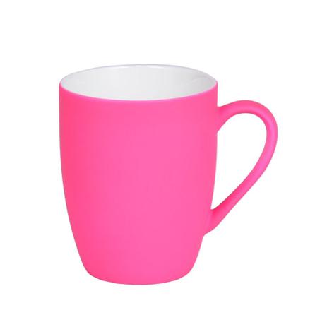 Caneca em Porcelana Soft Touch 350ml Lyor Rosa - Outros Menor preço em Caneca em Porcelana Soft Touch 350ml Lyor Rosa - Outros