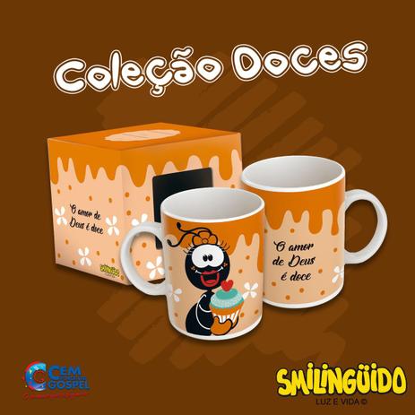 Caneca Fani - Coleção Doces - Luz e vida é boa?