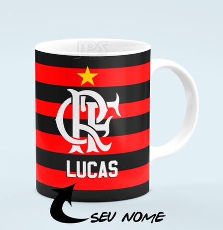 Menor preço em Caneca Flamengo Personalizada Com Seu Nome - Jps info