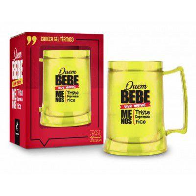 Caneca gel 300ml temas - quem bebe vive menos - Brasfoot Menor preço em Caneca gel 300ml temas - quem bebe vive menos - Brasfoot