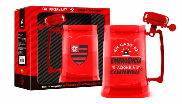 Caneca gel450ml c/ campainha - flamengo - Brasfoot Menor preço em Caneca gel450ml c/ campainha - flamengo - Brasfoot