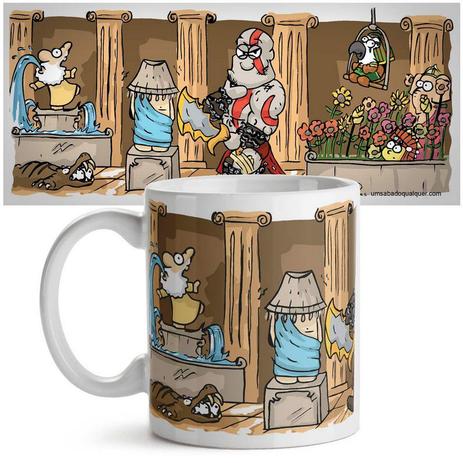 Caneca God of War USQ - Yaay é boa?