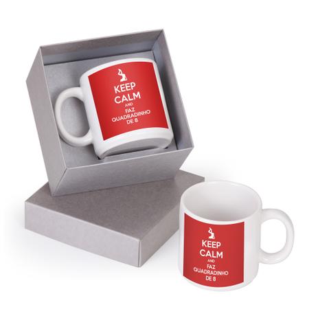 Caneca Keep Calm Quadradinho de 8 - Shop quality Menor preço em Caneca Keep Calm Quadradinho de 8 - Shop quality