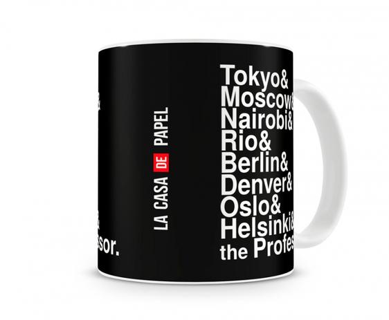 Caneca La Casa de Papel Personagens - Artgeek Menor preço em Caneca La Casa de Papel Personagens - Artgeek