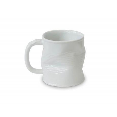 Menor preço em Caneca Lata Amassada 220Ml - Branco - Ceraflame - Tommy Design
