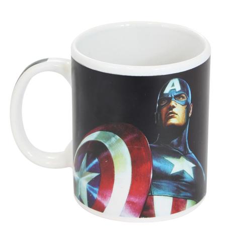 Caneca Magic Heróis Capitão América - Termossensível - Zonacriativa - Zona criativa Menor preço em Caneca Magic Heróis Capitão América - Termossensível - Zonacriativa - Zona criativa