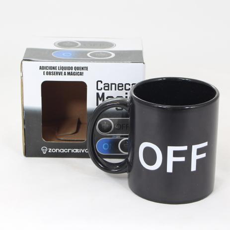 Caneca Magic On E Off 10020705 - Zona criativa Menor preço em Caneca Magic On E Off 10020705 - Zona criativa