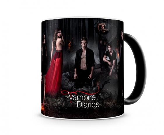 Caneca Mágica The Vampires Diaries - Artgeek Menor preço em Caneca Mágica The Vampires Diaries - Artgeek