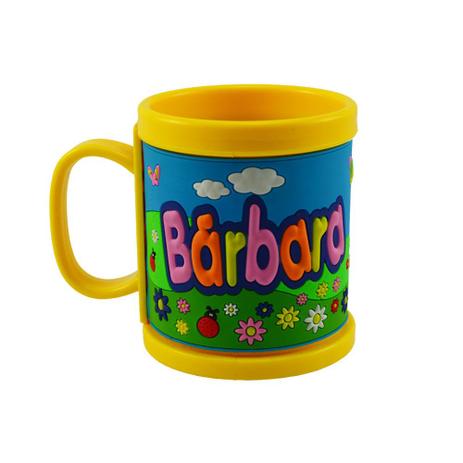 Caneca Personalizada Bárbara Amarela - Zanara Menor preço em Caneca Personalizada Bárbara Amarela - Zanara