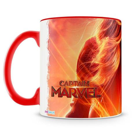 Caneca Personalizada Capitã Marvel (Mod.1) - Amocanecas Menor preço em Caneca Personalizada Capitã Marvel (Mod.1) - Amocanecas