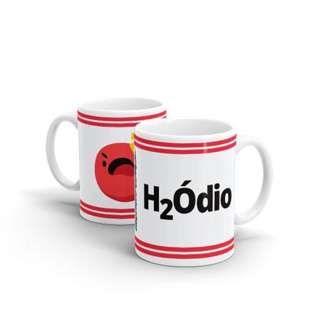 Caneca Personalizada Cerâmica H2Odio - Beek Menor preço em Caneca Personalizada Cerâmica H2Odio - Beek