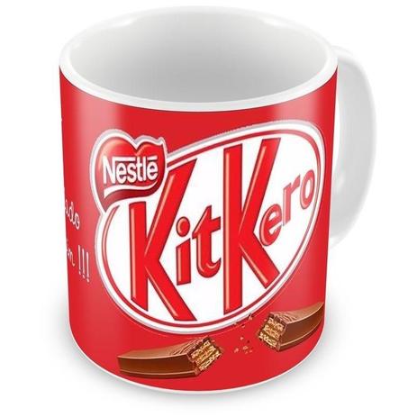 Caneca Personalizada Chocolate KitKat - Amocanecas Menor preço em Caneca Personalizada Chocolate KitKat - Amocanecas