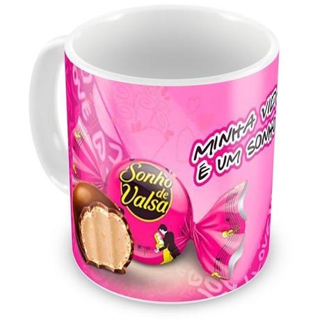 Caneca Personalizada Chocolate Sonho de Valsa - Amocanecas Menor preço em Caneca Personalizada Chocolate Sonho de Valsa - Amocanecas