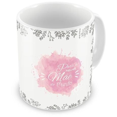 Caneca Personalizada Melhor Mãe do Mundo Aquarela - Amo Canecas Menor preço em Caneca Personalizada Melhor Mãe do Mundo Aquarela - Amo Canecas