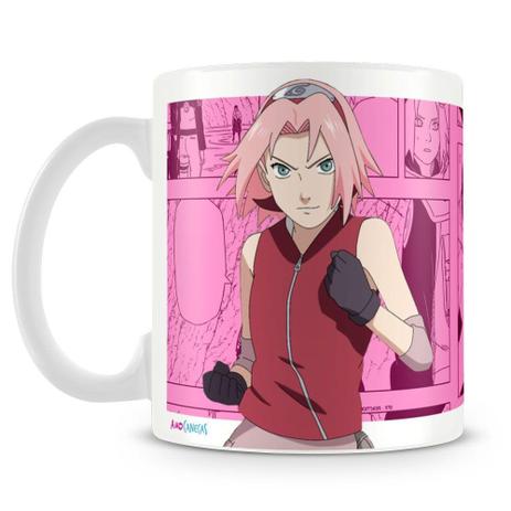 Caneca Personalizada Naruto Shippuden Mod.5 (Sakura) - Amocanecas Menor preço em Caneca Personalizada Naruto Shippuden Mod.5 (Sakura) - Amocanecas
