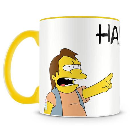 Caneca Personalizada Os Simpsons Nelson - Amocanecas Menor preço em Caneca Personalizada Os Simpsons Nelson - Amocanecas