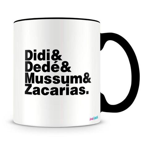 Caneca Personalizada Os Trapalhões Integrantes - Amocanecas Menor preço em Caneca Personalizada Os Trapalhões Integrantes - Amocanecas