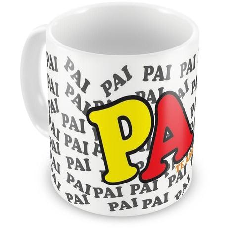 Caneca Personalizada Pai Te Amo - Amocanecas Menor preço em Caneca Personalizada Pai Te Amo - Amocanecas