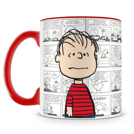 Caneca Personalizada Peanuts (Linus) - Amocanecas Menor preço em Caneca Personalizada Peanuts (Linus) - Amocanecas