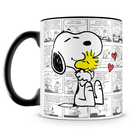 Caneca Personalizada Peanuts (Snoopy e Woodstock) - Amocanecas Menor preço em Caneca Personalizada Peanuts (Snoopy e Woodstock) - Amocanecas
