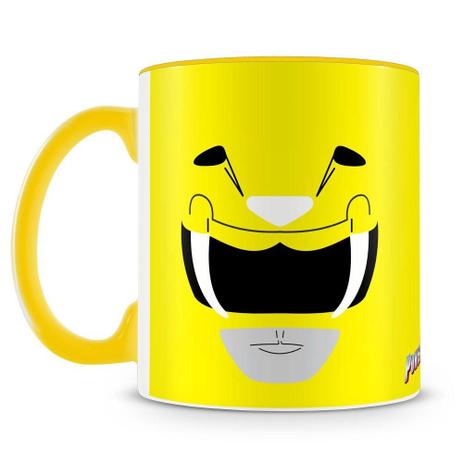 Caneca Personalizada Power Rangers (Ranger Amarelo) - Amocanecas Menor preço em Caneca Personalizada Power Rangers (Ranger Amarelo) - Amocanecas