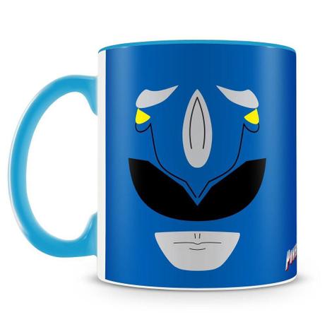 Caneca Personalizada Power Rangers (Ranger Azul) - Amocanecas Menor preço em Caneca Personalizada Power Rangers (Ranger Azul) - Amocanecas