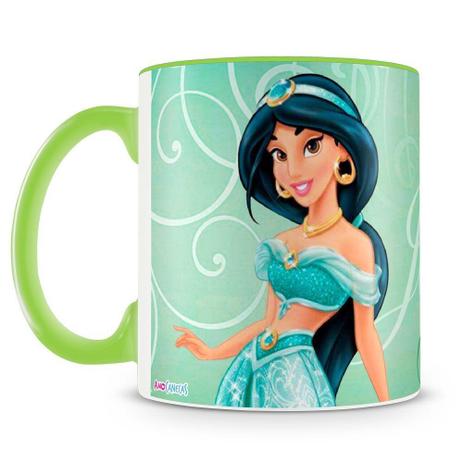 Caneca Personalizada Princesa Jasmine - Amocanecas Menor preço em Caneca Personalizada Princesa Jasmine - Amocanecas