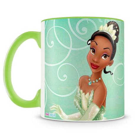 Caneca Personalizada Princesa Tiana - Amocanecas Menor preço em Caneca Personalizada Princesa Tiana - Amocanecas