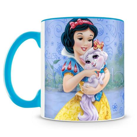 Caneca Personalizada Princesas & Pets (Branca de Neve) - Amo Canecas Menor preço em Caneca Personalizada Princesas & Pets (Branca de Neve) - Amo Canecas
