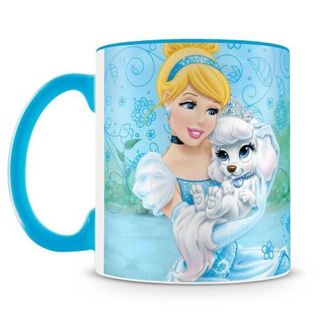 Caneca Personalizada Princesas Pets (Cinderela) - Amocanecas Menor preço em Caneca Personalizada Princesas Pets (Cinderela) - Amocanecas