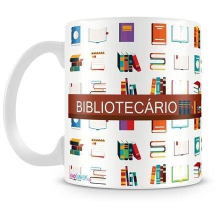 Caneca Personalizada Profissão Bibliotecário - Amocanecas Menor preço em Caneca Personalizada Profissão Bibliotecário - Amocanecas