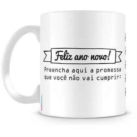 Caneca Personalizada Promessa Ano Novo - Amocanecas Menor preço em Caneca Personalizada Promessa Ano Novo - Amocanecas