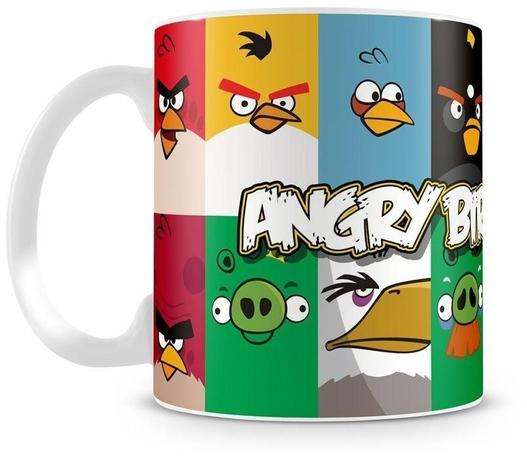 Caneca Personalizada Turma Angry Birds - Amocanecas Menor preço em Caneca Personalizada Turma Angry Birds - Amocanecas