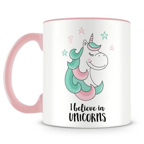 Caneca Personalizada Unicórnio I Believe in Unicorns - Amocanecas Menor preço em Caneca Personalizada Unicórnio I Believe in Unicorns - Amocanecas