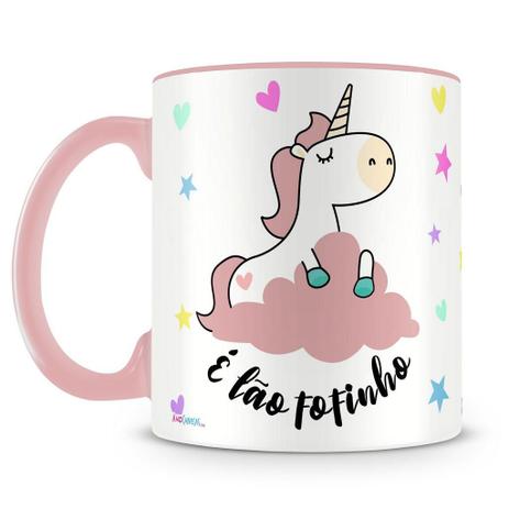 Caneca Personalizada Unicórnios Tão Fofinho - Amo Canecas Menor preço em Caneca Personalizada Unicórnios Tão Fofinho - Amo Canecas