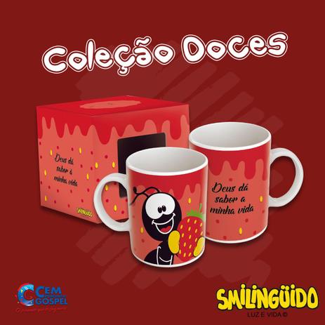 Caneca Piriá - Coleção Doces - Luz e vida é ruim? Caneca Piriá - Coleção Doces - Luz e vida é boa?
