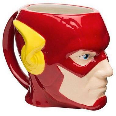 Caneca Porcelana 3D Flash 312ml - DC Comics Menor preço em Caneca Porcelana 3D Flash 312ml - DC Comics
