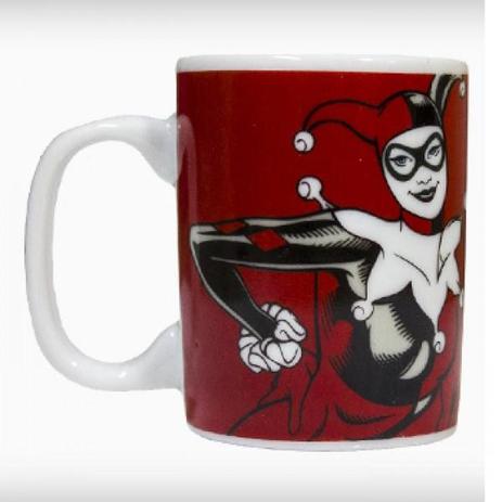 Caneca Porcelana Mini Harley Quinn - DC Comics Menor preço em Caneca Porcelana Mini Harley Quinn - DC Comics