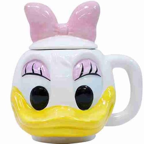 Caneca Porcelana Rosto Pata Margarida 470ml - Disney Menor preço em Caneca Porcelana Rosto Pata Margarida 470ml - Disney