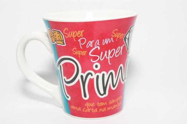 Caneca Porcelana Super Primo - Simas Menor preço em Caneca Porcelana Super Primo - Simas