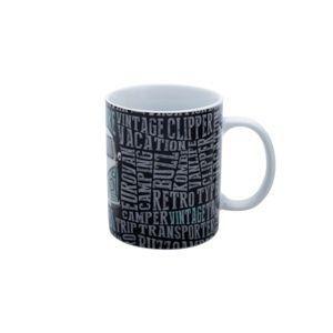 Caneca porcelana vw kombi adventure azul/cinza 12x0.5x9.5cm 300ml - Urban Menor preço em Caneca porcelana vw kombi adventure azul/cinza 12x0.5x9.5cm 300ml - Urban