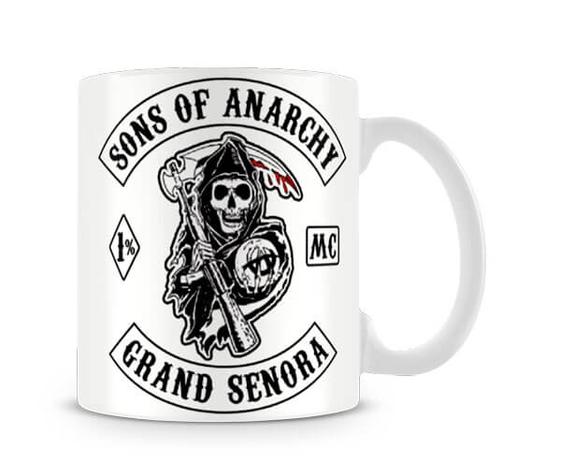 Caneca Sons of Anarchy Grand Senora - Artgeek Menor preço em Caneca Sons of Anarchy Grand Senora - Artgeek