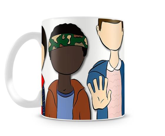 Caneca Stranger Things - Desenho - Ank Menor preço em Caneca Stranger Things - Desenho - Ank
