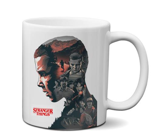 Caneca Stranger Things Eleven - Custom21 Menor preço em Caneca Stranger Things Eleven - Custom21