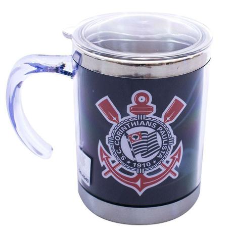 Caneca Termica 450ml Corinthians Mileno Menor preço em Caneca Termica 450ml Corinthians Mileno