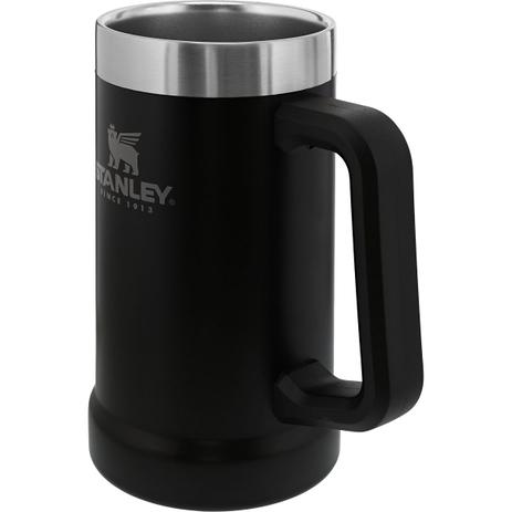 Caneca termica de cerveja matte black 710ml stanley Menor preço em Caneca termica de cerveja matte black 710ml stanley