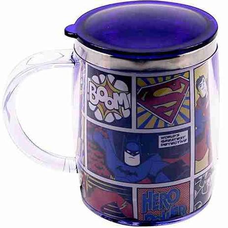 Caneca Térmica Gibi 450ml - Liga Da Justiça - Dc comics Menor preço em Caneca Térmica Gibi 450ml - Liga Da Justiça - Dc comics