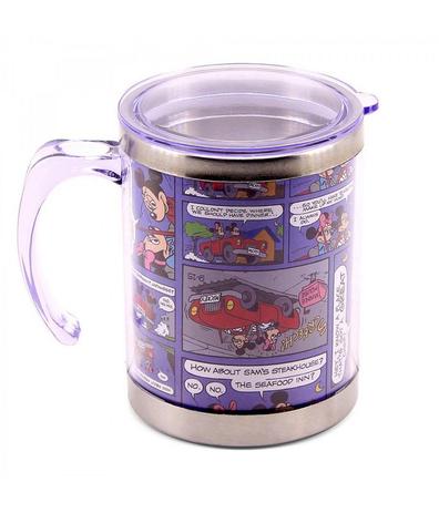 Caneca Térmica Gibi Mickey Minnie 450ml - Disney Menor preço em Caneca Térmica Gibi Mickey Minnie 450ml - Disney
