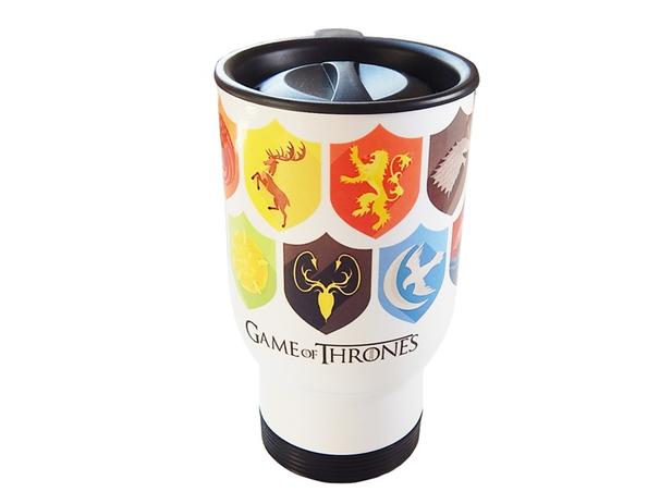 Caneca térmica para carro Game of Thrones Escudos - Artgeek é boa?